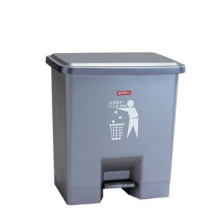 C-34 ,Wide Step on Dustbin 15 Litre Clean