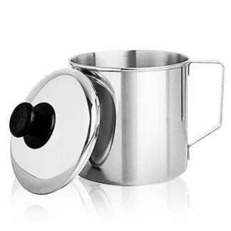 ZEBRA MUG (W.LID) 12CM