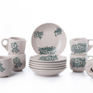 6.8OZ+- coffee cup & saucer 6+6